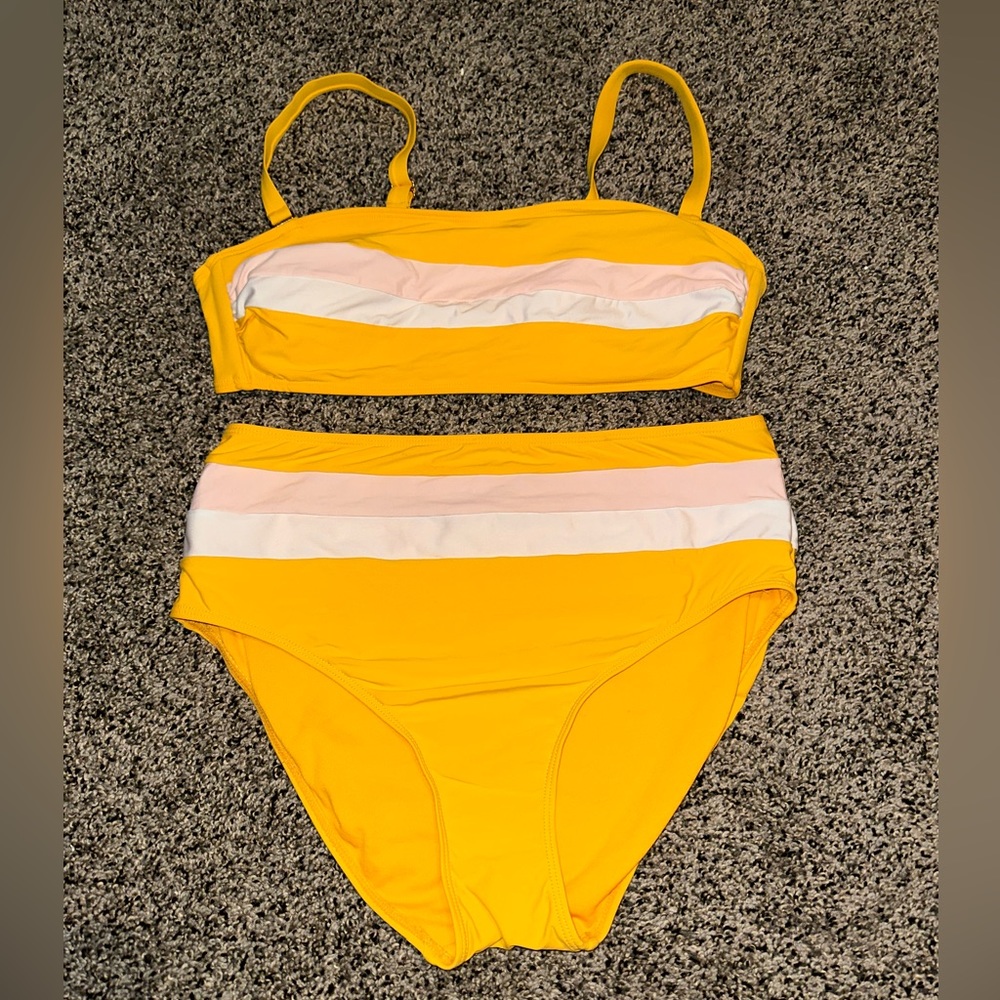 Time and tru bikini set